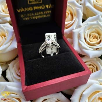 Nhẫn nữ vàng trắng (ma xNNVT 32912)